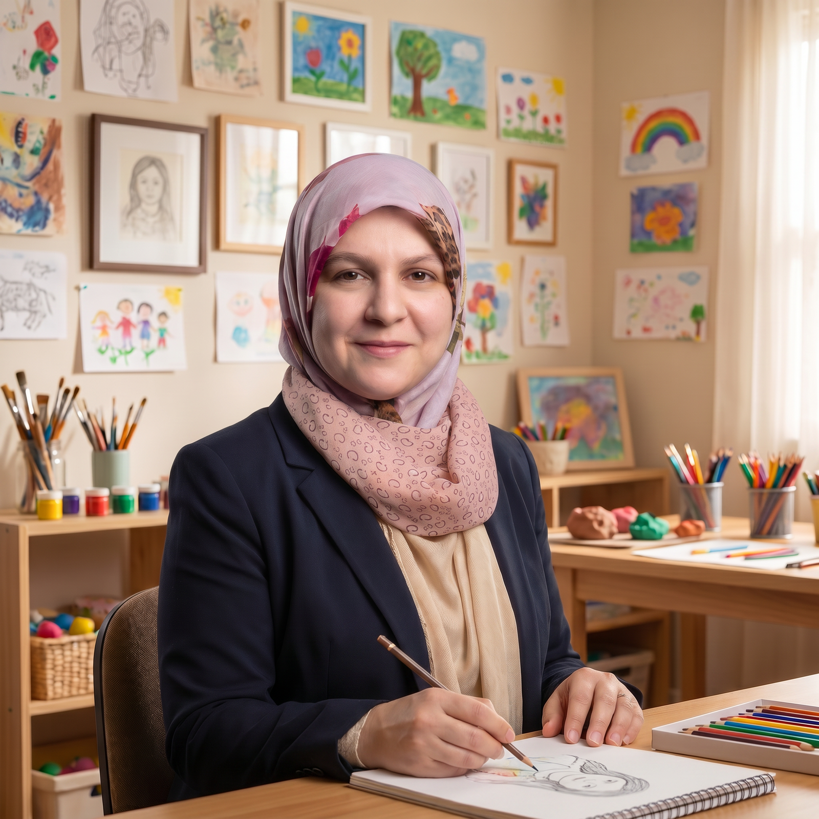 مهارات العلاج بالفن للأطفال